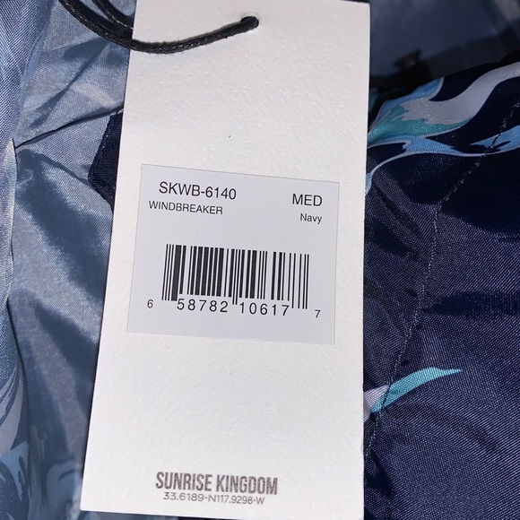 Sunrise Kingdom Windbreaker Weatherproof Jacket - Picture 10 of 11